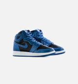 Air Jordan 1 Retro High OG Dark Marina Blue Grade School Lifestyle Shoe - Dark Marina Blue/Black/White Limit One Per Customer