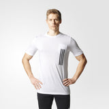 ID 3-Stripes Pocket Tee Men's - White/Black