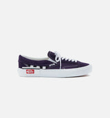 Slip On Cap Check Mens Shoe - Mysterioso Purple/True White
