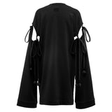 Puma Rihanna Fenty Sleeve Tie Sweatshirt Women's - Black
