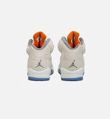 Air Jordan 5 Retro SE Craft Grade School Lifestyle Shoe - Beige/Grey Free Shipping