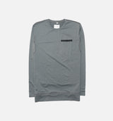Stampd Oversize Long Sleeve Tee Mens T-Shirt - Grey