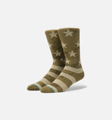 Rankz Classic Crew Socks Men's - Olive Green