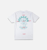 Ice Cream Man Short Sleeve Mens T-Shirt - White