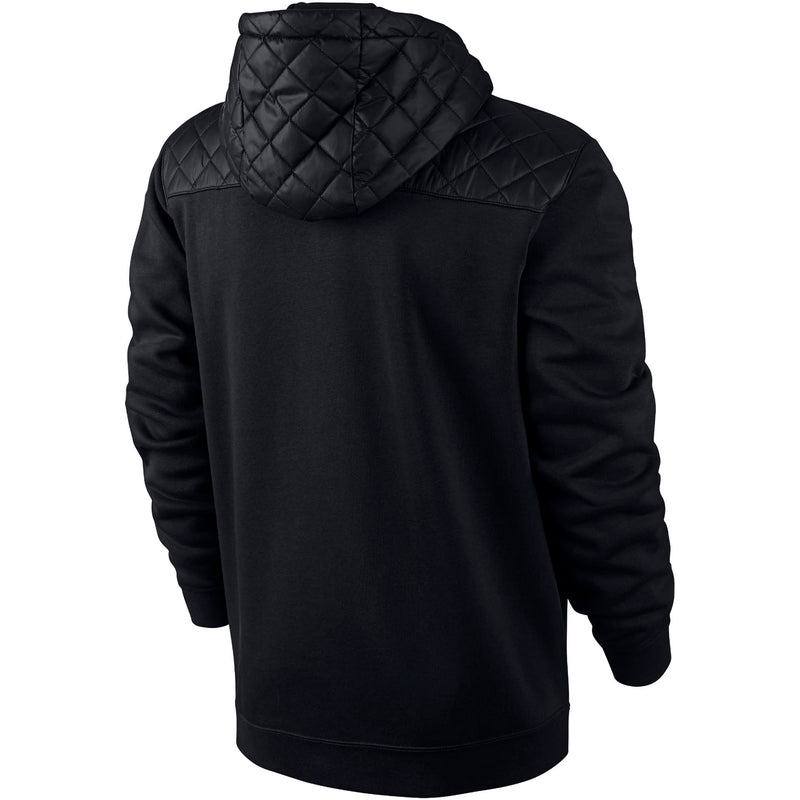 Winterized Fleece Full Zip Hoodie Mens Jacket - Black