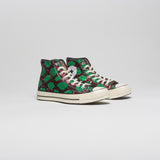 Chuck Taylor All Star Sequin High Top Mens Lifestyle Shoe - Red/Green
