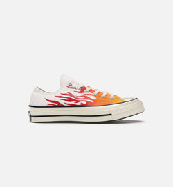 CONVERSE 165029C
 Chuck 70 Archive Print Low Top Mens Lifestyle Shoe - White/Red Image 0
