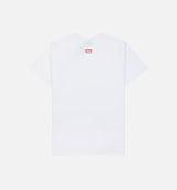 Cherry On Top Tee Mens Short Sleeve Shirt - White