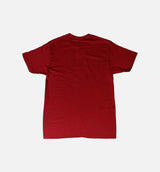 Stussy No 4 Gold Tee - Wine