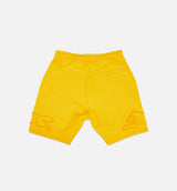 Tonal Shorts Mens Shorts - Yellow
