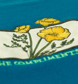 Poppy Crew Mens Crew - Teal