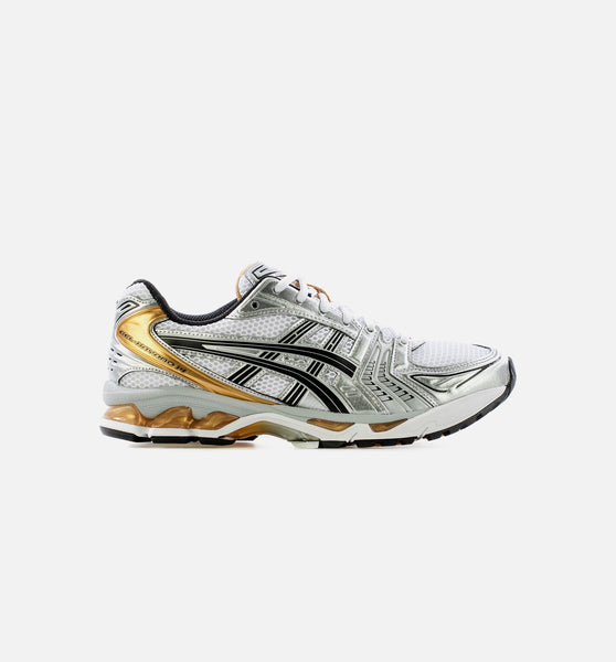 asics　kayano14 ホワイト／ゴールド　26cm c4ad2cc0f0228df4bcd0cb4ce02ba5