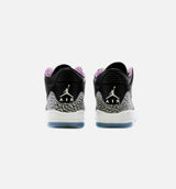 Air Jordan 3 Electric Green Grade School Lifestyle Shoe - Black/Green