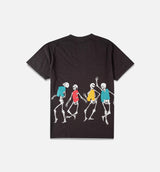 Apocalypse Knit Short Sleeve Mens T-Shirt - Brown