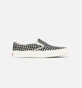 Vans Vault X Taka Hayashi Woven Slip-On 66 LX Men's Shoe - Dress Blue/Peachy Keen/Off White