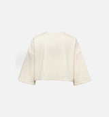 Puma Rihanna Fenty Cropped Crew Neck T-Shirt Women's - Vanilla Ice