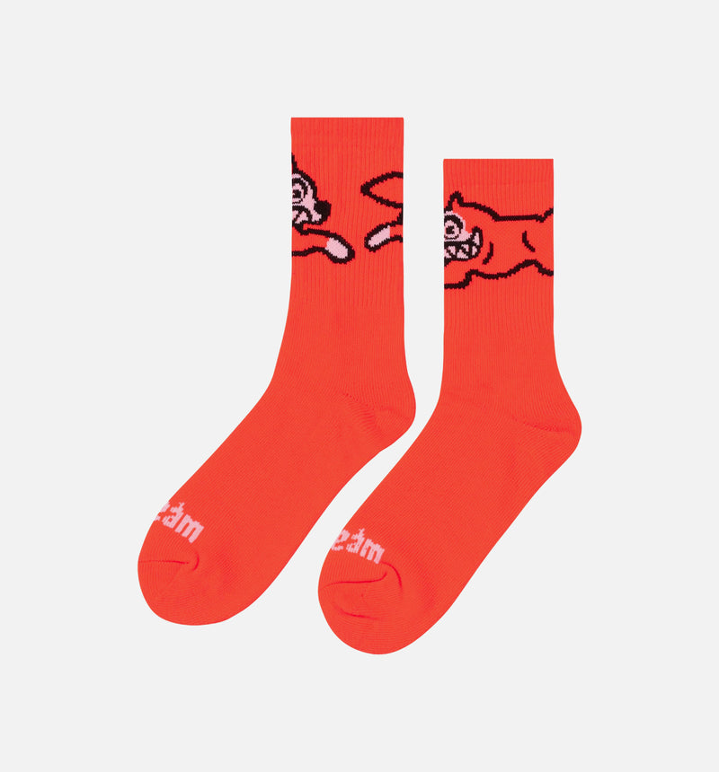 ICECREAM Sock Mens Socks - Red