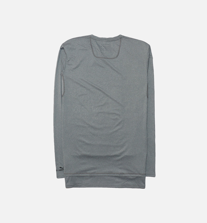 Stampd Oversize Long Sleeve Tee Mens T-Shirt - Grey