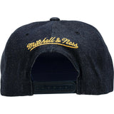 San Francisco Warriors Snapback Men's - Denim/Yellow/Blue