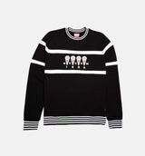 Elder Crew Mens Sweatshirt - Black/Black