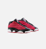 Air Jordan 13 Retro Low Very Berry Grade School Lifestyle Shoe - Black/Very Berry