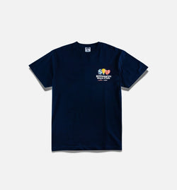 BILLIONAIRE BOYS CLUB 811-6205-NVY
 BB Homies Short Sleeve Tee Mens T-Shirt - Navy Image 0