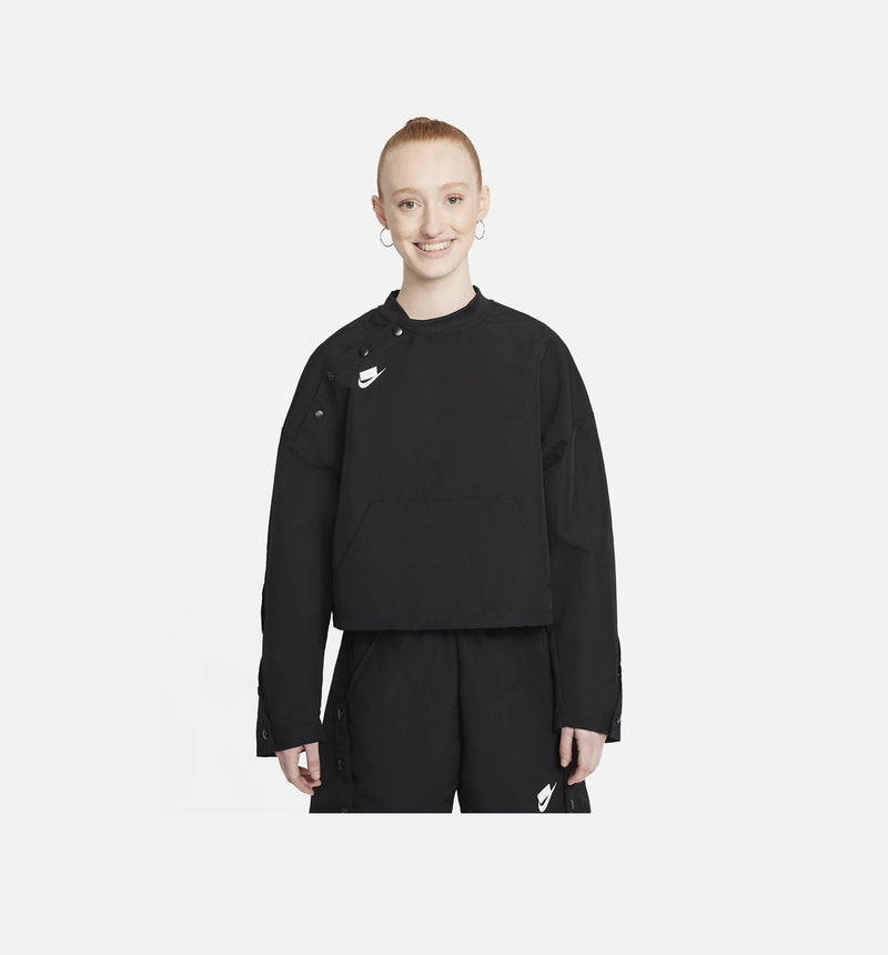 Sportswear Nsw Woven Pullover Womens Bomber - Black
