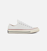 Chuck 70 Ox Low Top Mens Lifestyle Shoe - White/Garnet/Egret