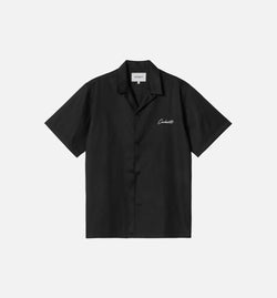 CARHARTT WIP I031465-BLK
 Delray Mens Short Sleeve Shirt - Black Image 0
