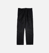 Pleated Front Mens Pants - Black
