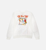 Off Beat 97 Long Sleeve Mens T-Shirt - White