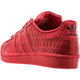 Superstar Grade School Lifestyle Shoe - Triple Red