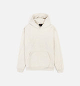 Wordmark Fleece Mens Hoodie - Beige