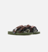 Moto Mab Slides Mens Sandals - Olive/Sage