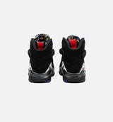 Air Jordan 8 Retro Playoffs Grade School Lifestyle Shoe - Black