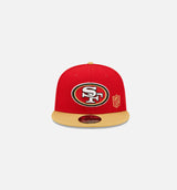 San Francisco 49ers Backletter Arch 9FIFTY Snapback Mens Hat - Red