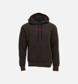 AJ5 GFX Mens Hoodie - Black/Red
