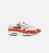 Air Max 1 LV8 Mens Lifestyle Shoe - Orange/White/Grey
