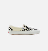 OG Classic Slip On LX Checkered Mens Skate Shoe - Black/Cream