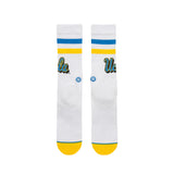 UCLA Bruins Mens Crew Socks - White