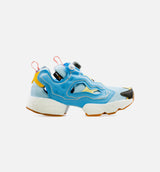 Instapump Fury Boost X BBC Mens Lifestyle Shoe - Blue/Yellow