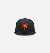 San Francisco Giants Pop Sweat 59fifty Fitted Hat Mens Hat - Black