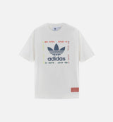 Mens T-Shirt - Running White