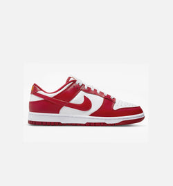 NIKE DD1391-602
 Dunk Low Gym Red Mens Lifestyle Shoe - Red/White Image 0