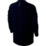 Tech Fleece Crew (Mens) - Obsidian Heather/Obsidian Heather/Black