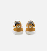 Suede Vintage Mens Lifestyle Shoe - Yellow/White