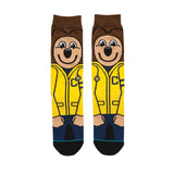 Oski Mens Crew Socks - Gold