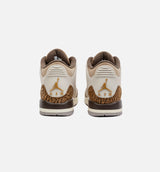Air Jordan 3 Retro Palomino Grade School Lifestyle Shoe - Light Orewood Brown/Palomino