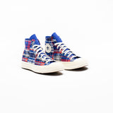 Chuck Taylor Twisted Prep Mens Lifestyle Shoe - Rush Blue/University Red
