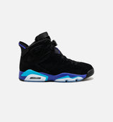Air Jordan 6 Retro Aqua Mens Lifestyle Shoe - Black/Aquatone/Bright Concord
